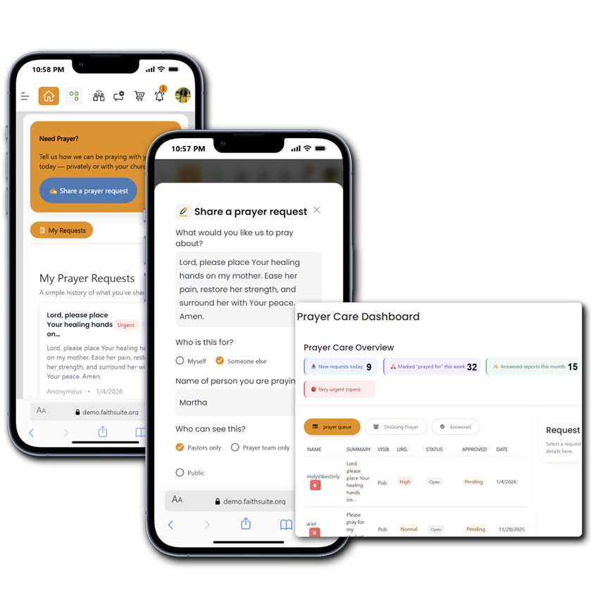 Prayer Wall Screenshot